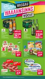 Gazetka promocyjna Wasgau - Gazetka - ważna od 04.10 do 04.10.2025 - strona 2 - produkty: angebot, babybel, eis, filegro, filet, flasche, frischkäse, Käse, mw-flasche, pils, reis, salami, Schal, Schale, schinken, Ti