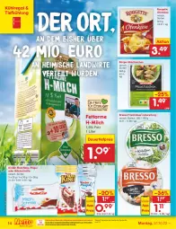 Gazetka promocyjna Netto Marken-Discount - Filial-Angebote - Gazetka - ważna od 05.11 do 05.11.2022 - strona 14 - produkty: auer, bestpreis, bresso, dauertiefpreis, eis, frischkäse, Käse, Kinder, Kinder Maxi, kinder maxi king, kühlregal, maultaschen, milch, Milchschnitte, ndk, Ofen, Ofenkäse, pingui, regal, reis, rouge, rougette, Tasche, taschen, Ti, tiefpreis, usb