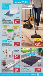 Gazetka promocyjna Aldi Nord - Von Montag - Gazetka - ważna od 08.03 do 08.03.2025 - strona 17 - produkty: aldi, beutel, bodenstaubsauger, dell, elle, erde, Fußmatte, gin, leine, Mode, Ria, rwe, staubsauger, staubsaugerbeutel, Tasche, taschen, Ti, tisch, topper, türstopper, ZTE