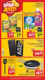 Gazetka promocyjna Marktkauf - Prospekt - Gazetka - ważna od 02.04 do 02.04.2022 - strona 3 - produkty: ACC, akku, Brei, chili, curry, deka, edelstahl, eintopf, eis, erasco, flasche, frontkamera, geschirr, kamera, Käse, LG, mac, nuss, pfanne, pfannen, pfannen-set, Pfannenwender, reis, schnellladefunktion, spee, Ti, topf, vollwaschmittel, waschmittel