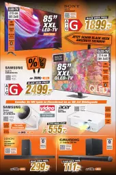 Gazetka promocyjna Expert Bonn - Prospekte - Gazetka - ważna od 18.11 do 18.11.2022 - strona 3 - produkty: angebot, angebote, dvb, DVB-T, HDMI, lack, Projektor, qled, qled-tv, senf, soundbar, Spiele, Subwoofer, Ti, tuner, uhd