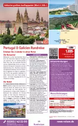 Gazetka promocyjna Rewe Reisen - Reiseprospekt - Gazetka - ważna od 27.02 do 27.02.2026 - strona 16 - produkty: aust, Bad, Bau, buch, Cien, deutschsprachige reiseleitung, dusche, eis, elle, erde, harman, Heu, inklusivleistungen, Liege, mac, monte, pool, Portwein, pril, rama, reis, reiseverlauf, rel, rezept, Ti, tisch, uhr, wein