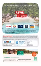 Gazetka promocyjna Rewe Reisen - Reiseprospekt - Gazetka - ważna od 27.02 do 27.02.2026 - strona 2 - produkty: buch, drucker, eis, elle, Engel, ente, erde, gin, kerze, LG, mastercard, natur, reis, rel, ring, Ti, trendtours touristik gmbh, ZTE