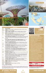 Gazetka promocyjna Rewe Reisen - Reiseprospekt - Gazetka - ważna od 27.02 do 27.02.2026 - strona 23 - produkty: Bad, bambus, Bau, buch, deutschsprachige reiseleitung, eis, Elektro, elle, inklusivleistungen, kokos, kokosnuss, mab, nuss, rama, reis, reiseverlauf, rel, ring, ssd, Ti, uhr, wasser