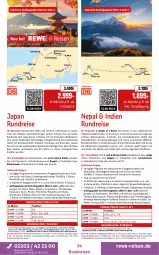 Gazetka promocyjna Rewe Reisen - Reiseprospekt - Gazetka - ważna od 27.02 do 27.02.2026 - strona 24 - produkty: Amber, Bad, buch, deutschsprachige reiseleitung, dusche, eis, elle, erde, HP, inklusivleistungen, Metro, Mode, Pago, reis, rel, rezept, saro, Ti, tisch, uhr, Yo