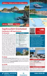 Gazetka promocyjna Rewe Reisen - Reiseprospekt - Gazetka - ważna od 27.02 do 27.02.2026 - strona 26 - produkty: Bad, bett, Betten, buch, dusche, eis, elle, ente, erde, Etagenbett, gin, Hela, Holz, inklusivleistungen, kreuzfahrten, leine, mac, olive, oliven, Pax, Persona, pool, reis, reiseverlauf, rel, rwe, snack, Ti, uhr, wasser