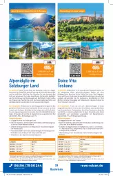 Gazetka promocyjna Rewe Reisen - Reiseprospekt - Gazetka - ważna od 27.02 do 27.02.2026 - strona 33 - produkty: auer, Bad, Bau, Bauer, bio, buch, burger, busreisen, decke, eis, elle, erde, getränk, getränke, gin, harman, inklusivleistungen, kaffee, Kaiser, Kugel, landgut, lorenz, Mode, pril, rama, reis, rel, ring, salz, siena, Strudel, Ti, tisch, uhr, vita, wasser