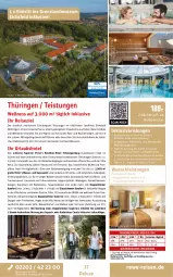 Gazetka promocyjna Rewe Reisen - Reiseprospekt - Gazetka - ważna od 27.02 do 27.02.2026 - strona 37 - produkty: activa, Bad, Bademantel, bademäntel, bett, Betten, buch, dusche, eis, erde, flasche, getränk, harman, heinz, HP, inklusivleistungen, innenpool, Kocher, kosmetik, LG, Liege, Mantel, mint, natur, ndk, pool, reis, ring, rum, rwe, Sport, telefon, Ti, tisch, uhr, wasser, wasserkocher, wasserrutsche, ZTE