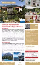 Gazetka promocyjna Rewe Reisen - Reiseprospekt - Gazetka - ważna od 27.02 do 27.02.2026 - strona 52 - produkty: angebot, axe, Bad, Bademantel, bio, brie, buch, Couch, dessert, dusche, eis, Elan, elle, erde, getränk, getränke, gutschein, HP, inklusivleistungen, kaffee, Kinder, kissen, kneipp, kopfkissen, kurtaxe, lamm, limo, limonade, mab, Mantel, Mode, pool, rama, reis, rum, salat, slip, Slipper, Sport, suppe, suppen, tee, Ti, uhr, usb, vorspeise, wasser, wasserrutsche, Whirlpool, ZTE