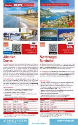 Gazetka promocyjna Rewe Reisen - Reiseprospekt - Gazetka - ważna od 27.02 do 27.02.2026 - strona 7 - produkty: Bad, buch, decke, deutschsprachige reiseleitung, dusche, eis, getränk, getränke, harman, inklusivleistungen, Liege, monte, pool, pril, Rana, reis, Ria, rum, Schal, schirme, Sport, telefon, Ti, uhr, wasser, Wassersport