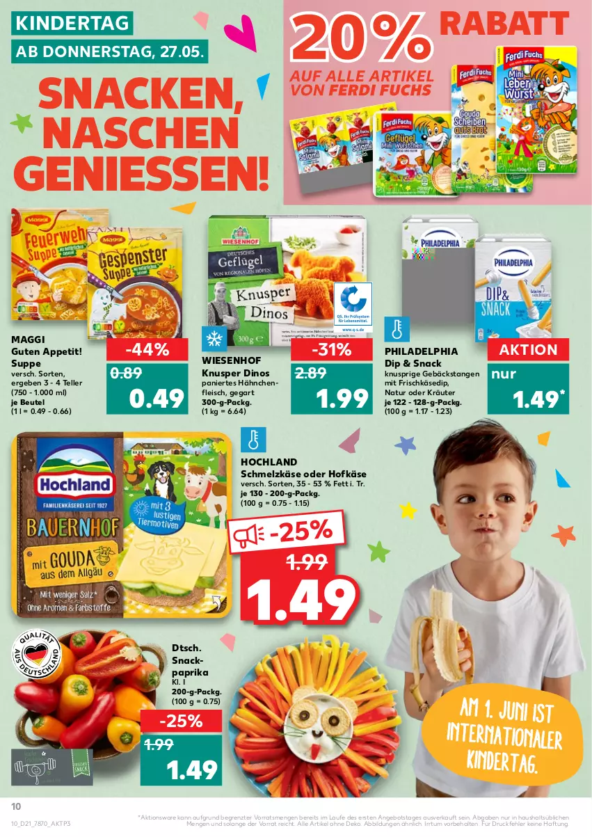 Aktueller Prospekt Kaufland - Gültig vom 27.05.2021 bis 02.06.2021 - von 27.05 bis 02.06.2021 - strona 10