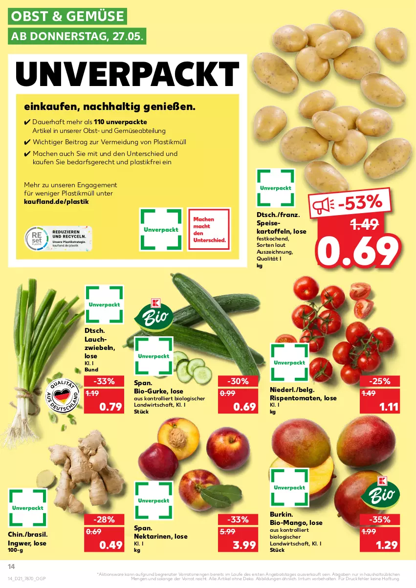 Aktueller Prospekt Kaufland - Gültig vom 27.05.2021 bis 02.06.2021 - von 27.05 bis 02.06.2021 - strona 14