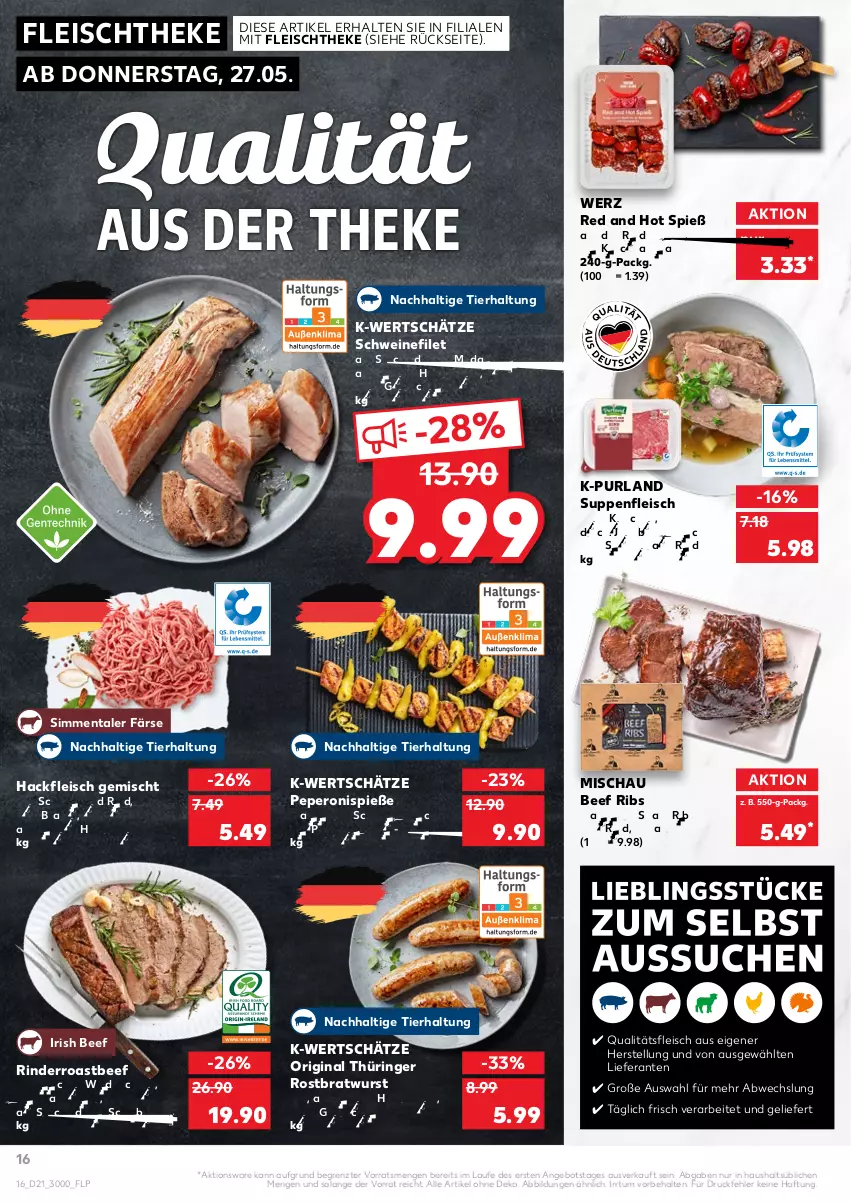 Aktueller Prospekt Kaufland - Gültig vom 27.05.2021 bis 02.06.2021 - von 27.05 bis 02.06.2021 - strona 16