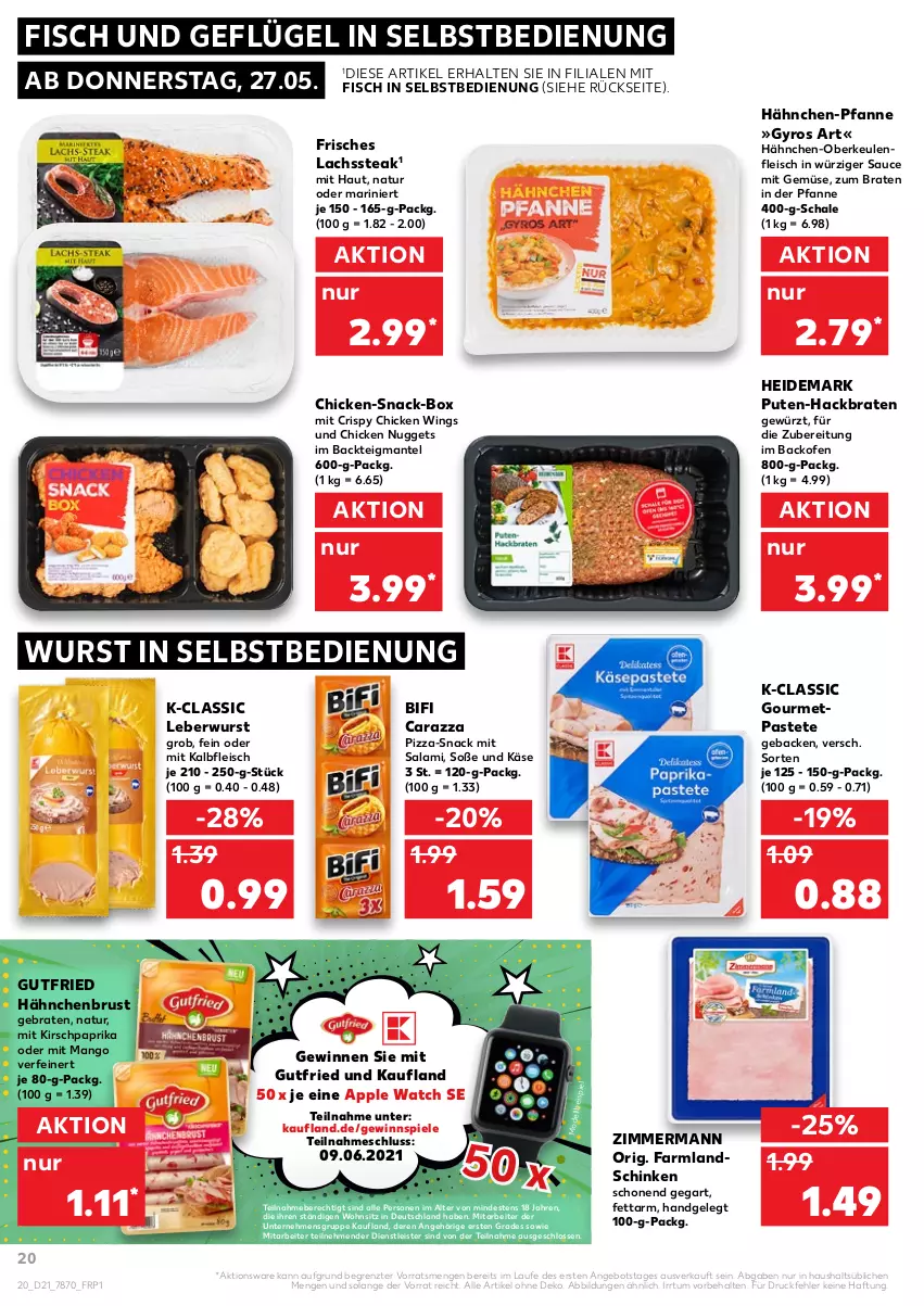 Aktueller Prospekt Kaufland - Gültig vom 27.05.2021 bis 02.06.2021 - von 27.05 bis 02.06.2021 - strona 20