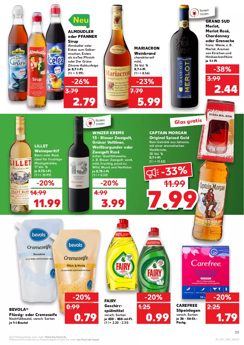 Aktueller Prospekt Kaufland - Gültig vom 27.05.2021 bis 02.06.2021 - von 27.05 bis 02.06.2021 - strona 39