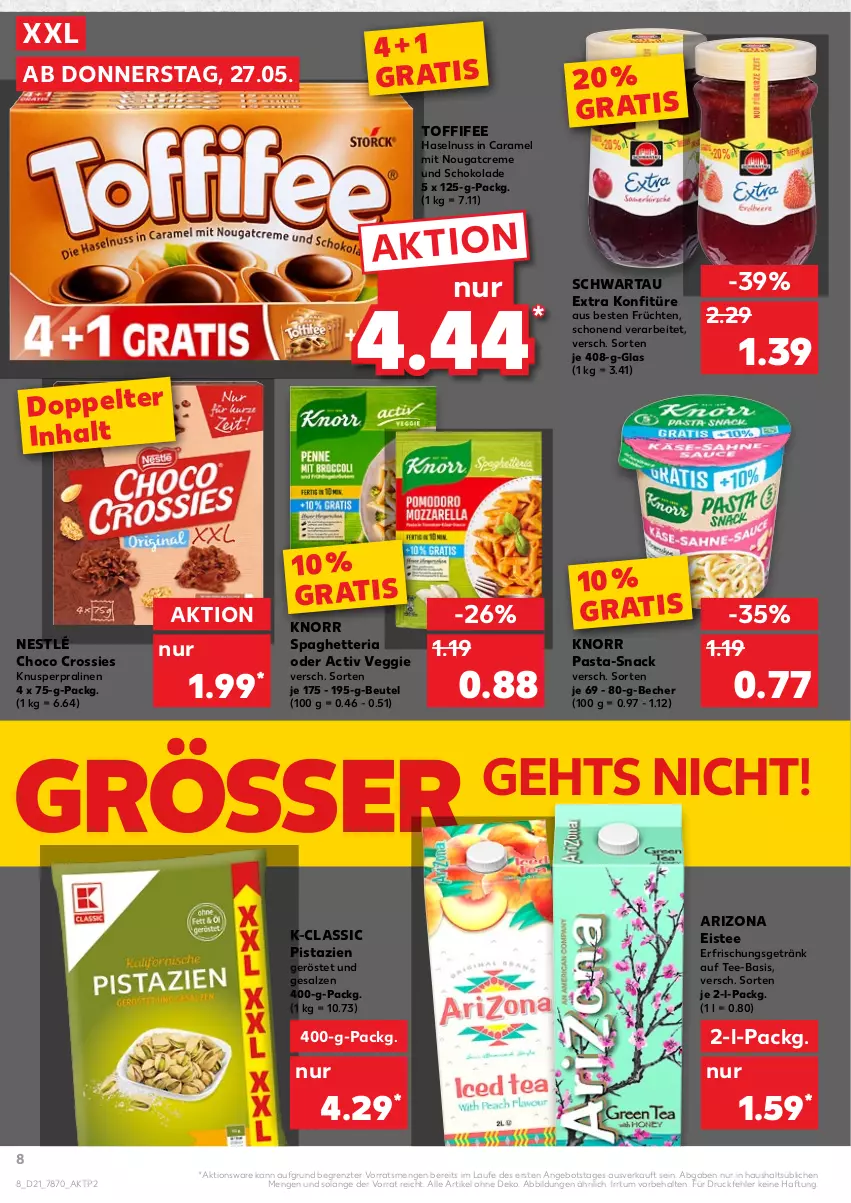 Aktueller Prospekt Kaufland - Gültig vom 27.05.2021 bis 02.06.2021 - von 27.05 bis 02.06.2021 - strona 8