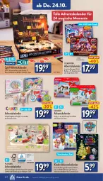 Gazetka promocyjna Aldi Nord - Von Montag - Gazetka - ważna od 26.10 do 26.10.2024 - strona 18 - produkty: Adventskalender, brot, brother, buch, Cap, coppenrath, ente, Holz, Kinder, LG, Paw Patrol, Puzzle, Schleich, spielzeug, Ti, Tiere