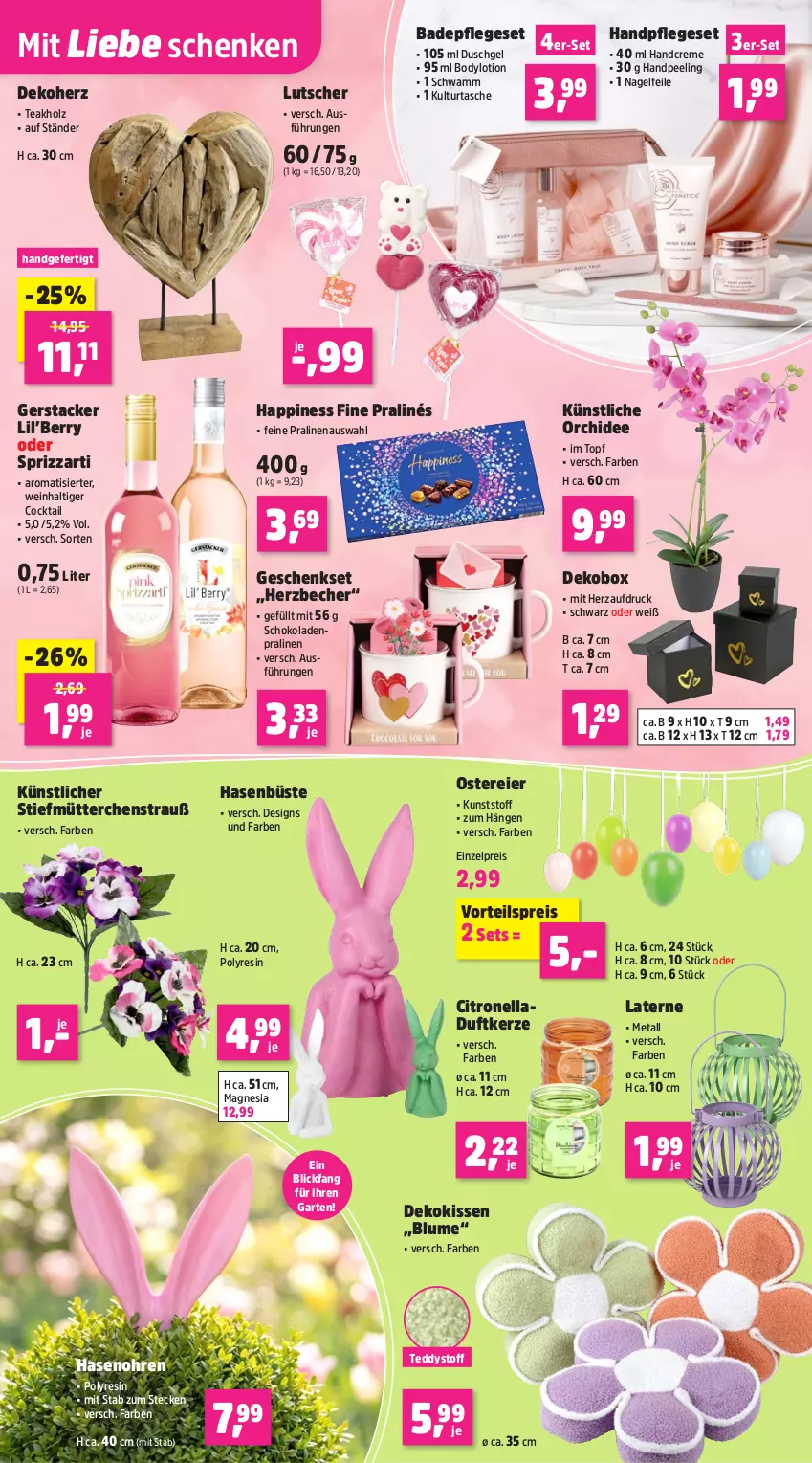 Aktueller Prospekt Thomas Philipps - von 09.02 bis 14.02.2026 - strona 8 - produkty: Bad, Becher, blume, body, bodylotion, cocktail, creme, dekokissen, Duftkerze, duschgel, eier, eis, Garten, geschenkset, handcreme, Holz, kerze, kissen, laterne, Lotion, Lutscher, Nagelfeile, orchidee, Peeling, pralinen, reis, schoko, schokolade, schokoladen, schwamm, Sprizz, Tasche, Ti, topf, vorteilspreis, wein