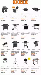 Gazetka promocyjna Obi - Prospekte - Gazetka - ważna od 19.07 do 19.07.2022 - strona 6 - produkty: activa, Elektro, enders, gasgrill, grill, grillfläche, Holz, holzkohle, holzkohlegrill, Kohlegrill, Kugel, kugelgrill, lack, LG, rundgrill, tepro, Ti, tisch, weber
