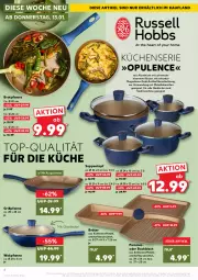 Gazetka promocyjna Kaufland - Spezielle Angebote - Gazetka - ważna od 19.01 do 19.01.2022 - strona 6 - produkty: angebot, bratpfanne, decke, Deckel, eis, Glasdeckel, grill, Grillpfanne, herdarten, küche, Küchen, pfanne, pommes, rwe, suppe, suppen, Ti, topf, wok, ZTE