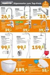 Gazetka promocyjna  - Gazetka - ważna od 17.05 do 17.05.2025 - strona 18 - produkty: armatur, auto, Bau, brause, eis, handbrause, Liege, passend für alle, reis, ring, Schal, Spezi, Spültischarmatur, thermostat, Ti, tisch, top-preis, Wand-Tiefspül-WC, Wanne, waschtisch, waschtischarmatur, wc-sitz