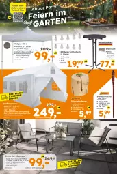 Gazetka promocyjna  - Gazetka - ważna od 17.05 do 17.05.2025 - strona 2 - produkty: auer, bambus, Bank, ente, Faltpavillon, fenster, Kette, lamm, LG, lichterkette, natur, pavillon, sessel, Tasche, Ti, tisch, tragetasche, Zelt