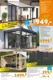 Gazetka promocyjna  - Gazetka - ważna od 17.05 do 17.05.2025 - strona 8 - produkty: Bau, Bona, Brei, eis, Garten, latte, Ria, Terrassenüberdachung, Ti