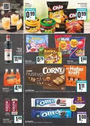 Gazetka promocyjna E Center - Angebote der Woche - Gazetka - ważna od 25.06 do 25.06.2022 - strona 21 - produkty: angebot, beutel, chips, chupa, chupa chups, corny, dip, drink, ente, hafer, katjes, keks, kraft, kräuter, LG, nuss, oreo, rezept, rezepte, riegel, tee, Ti, tortilla, tortillas, whisky