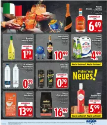 Gazetka promocyjna Edeka - Prospekte - Gazetka - ważna od 19.07 do 19.07.2025 - strona 12 - produkty: alkohol, Alwa, amaro, averna, dallmayr, ecco, eier, eis, espresso, flasche, kaffee, kräuter, kräuterlikör, lavazza, LG, likör, limo, limonade, mineralwasser, mionetto, prosecco, reis, Soda, Spezi, Ti, vescovino, wasser, ZTE