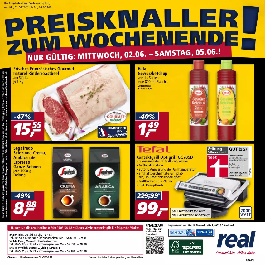 Aktueller Prospekt Real - Real Handzettel - von 31.05 bis 05.06.2021 - strona 56