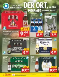 Gazetka promocyjna Netto Marken-Discount - Filial-Angebote - Gazetka - ważna od 20.05 do 20.05.2023 - strona 16 - produkty: bestpreis, bitburger, burger, corona, corona extra, eis, flasche, flaschenöffner, natur, ndk, pils, pilsener, pilsner, premium pils, radler, reis, rwe, Schultheiss, Ti