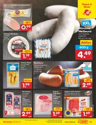 Gazetka promocyjna Netto Marken-Discount - Filial-Angebote - Gazetka - ważna od 20.05 do 20.05.2023 - strona 21 - produkty: angebot, bestpreis, bier, bierschinken, bockwurst, buch, eis, flakes, fleisch, gabel, Geflügel, gin, Holz, jagdwurst, jamón serrano, leberwurst, meersalz, Mett, mettwurst, petersilie, reis, saft, salat, salz, schinken, serrano, Spezi, Ti, Weißwurst, wurst, ZTE