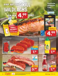 Gazetka promocyjna Netto Marken-Discount - Filial-Angebote - Gazetka - ważna od 20.05 do 20.05.2023 - strona 8 - produkty: barbecue, bestpreis, decke, eis, erde, filet, filets, fisch, fische, flasche, grill, ketchup, Kühne, kühne senf, lachs, ndk, reis, rezept, schwein, senf, spare ribs, steak, steaks, Ti, tomate, tomaten, tomaten ketchup, wein, Wild, wildlachs