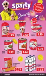 Gazetka promocyjna Markant - Prospekte - Gazetka - ważna od 13.01 do 13.01.2024 - strona 10 - produkty: Alwa, hartweizen, latte, mineralwasser, mozzarella, nudel, nudeln, rel, salami, sauce, tee, Ti, tomate, tomaten, tomatensauce, wasser