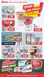 Gazetka promocyjna Famila - Prospekte - Gazetka - ważna od 27.08 do 27.08.2022 - strona 10 - produkty: ammerländer, Ayran, Becher, caffè latte, creme, Dany, dany sahne, Dr. Oetker, eis, emmi, exquisa, flasche, frischli, froop, Kefir, Kinder, latte, mac, merl, milch, Milchschnitte, Müller, müller froop, nuss, Paula, paula pudding, pudding, quark, quark genus, quark genuss, reis, sahne, snack, snacks, Ti, weidemilch, ZTE