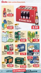 Gazetka promocyjna Famila - Prospekte - Gazetka - ważna od 27.08 do 27.08.2022 - strona 18 - produkty: alkohol, Alwa, beutel, bier, bio, Cap, capri-sun, cola, corona, corona extra, eis, flasche, frucht, fruchtsäfte, Happy Day, jever, Kinder, limo, limonade, limonaden, mais, mineralwasser, pils, pilsener, Rauch, reis, säfte, Ti, veltins, veltins pilsener, vilsa, wasser, ZTE