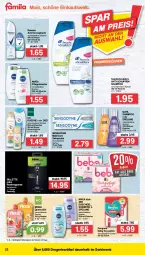 Gazetka promocyjna Famila - Prospekte - Gazetka - ważna od 27.08 do 27.08.2022 - strona 22 - produkty: auer, baby-dry, Bebe, beutel, bier, deo, dusche, duschgel, eis, flasche, gillette, Guhl, nivea, pampers, Pants, pasta, pflegedusche, rasierapparat, reis, rexona, sensodyne, shampoo, shampoo oder spülung, spülung, Ti, zahnpasta, ZTE