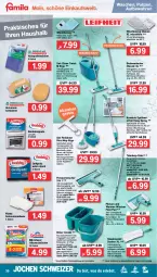 Gazetka promocyjna Famila - Prospekte - Gazetka - ważna od 27.08 do 27.08.2022 - strona 30 - produkty: Allzwecktücher, auto, backofen, Bad, Badewanne, bodenwischer, Brei, eimer, eis, elle, fenster, grill, HP, mikrofaser, Ofen, reis, schwamm, staubwedel, Teleskop, teleskopstiel, teller, Ti, tisch, tragegriff, tücher, Wanne, weck, wedel, Wischmopp