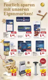 Gazetka promocyjna Combi - Prospekte - Gazetka - ważna od 14.12 do 14.12.2024 - strona 14 - produkty: ananas, beutel, butter, champignon, champignons, edelstahl, eis, früchte, hähnchenbrust, hülsenfrüchte, kochbeutel, kochschinken, kräuter, kräuterbutter, nuss, reis, salami, schinken, senf, tee, Ti, ZTE