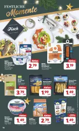 Gazetka promocyjna Combi - Prospekte - Gazetka - ważna od 14.12 do 14.12.2024 - strona 16 - produkty: Becher, bio, creme, dip, eis, filet, filets, fisch, hering, Herings, lachs, Makrele, Makrelenfilets, matjes, nadler, reis, rel, ring, sahne, salat, Sprotten, Ti, topf, ZTE