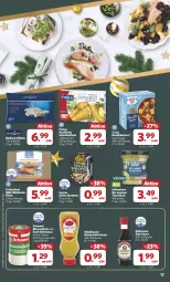 Gazetka promocyjna Combi - Prospekte - Gazetka - ważna od 14.12 do 14.12.2024 - strona 17 - produkty: beutel, bio, eis, femeg, filet, filets, fisch, fische, flasche, händlmaier, honig, Honig-Senf, kikkoman, lachs, lachsfilet, lachsfilets, meerrettich, Müller, müllerin art, reis, Rettich, Rotbarsch, rotbarschfilet, sauce, schamel, scholl, Schollenfilets, senf, soja, Sprotten, suppe, Ti, Wild, wildlachs, ZTE