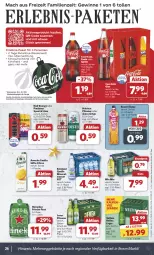 Gazetka promocyjna Combi - Prospekte - Gazetka - ważna od 14.12 do 14.12.2024 - strona 26 - produkty: Alwa, amecke, Astra, citrus, coca-cola, cola, eis, eistee, elle, fanta, fanta oder, fanta oder sprite, flasche, getränk, getränke, heineken, holsten, holsten pilsener, jever, jever pilsener, limo, mineralwasser, Mio Mio, oder sprite, Paula, paulaner, pils, pilsener, Rauch, reis, rwe, säfte, Spezi, sprite, tee, Ti, urtyp, veltins, wasser, ZTE