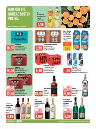 Gazetka promocyjna Feneberg - Prospekte - Gazetka - ważna od 16.09 do 16.09.2023 - strona 16 - produkty: alkohol, Alwa, bacardi, bier, bio, coca-cola, coffein, cola, discount, doppio passo, eis, flasche, fleisch, frucht, fruchtfleisch, getränk, jack daniel, jack daniels, krumbach, lebensmittel, limo, limonade, mineralwasser, mit frucht, mumm, orange, orangen, orangensaft, passo, Paula, paulaner, primitivo, red bull, reis, rum, saft, sekt, Ti, wasser, wein, weine, whiskey, zucker