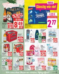 Gazetka promocyjna Edeka - Angebote der Woche - Gazetka - ważna od 27.05 do 27.05.2023 - strona 19 - produkty: alleinfuttermittel, arla, Bad, Bebe, bebivita, berliner, binden, bio, creme, deka, dove, duschbad, eis, erdinger, feinwaschmittel, flasche, früchte, hasseröder, henkel, Jubiläums, könig pilsener, krone, listerine, mundspülung, natur, natura, oder radler, perwoll, pils, pilsener, radler, reis, rel, schauma, schauma shampoo, sensodyne, shampoo, shampoo oder spülung, spülung, Tasche, taschen, taschentücher, Tempo, Ti, tücher, vita, waschmittel, zahncreme, ZTE