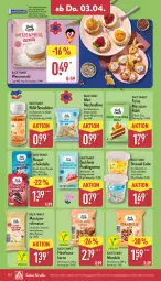 Gazetka promocyjna Aldi Nord - Von Montag - Gazetka - ważna od 05.04 do 05.04.2025 - strona 32 - produkty: beutel, creme, eis, elle, gin, haselnuss, mac, mandel, mandeln, mars, marzipan, mehl, natur, nuss, pudding, schoko, schokolade, teller, Ti, torte, type 405, vanille, weizenmehl, ZTE