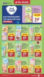 Gazetka promocyjna Aldi Nord - Von Montag - Gazetka - ważna od 05.04 do 05.04.2025 - strona 33 - produkty: aldi, creme, dessert, eis, elle, mac, marzipan, reis, schoko, teller, Ti, tiefpreis, torte, ZTE, zucker