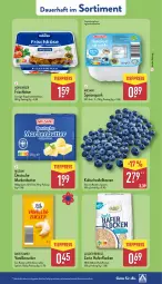 Gazetka promocyjna Aldi Nord - Von Montag - Gazetka - ważna od 05.04 do 05.04.2025 - strona 47 - produkty: auer, beere, beeren, burger, butter, eis, frischkäse, hafer, haferflocken, heidelbeere, heidelbeeren, Käse, korn, markenbutter, quark, reis, Schal, Schale, speisequark, Ti, tiefpreis, ZTE, zucker