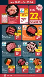 Gazetka promocyjna Aldi Nord - Von Montag - Gazetka - ważna od 05.04 do 05.04.2025 - strona 6 - produkty: braten, brustfilet, eis, elle, filet, fleisch, forelle, grill, hackfleisch, hähnchenbrust, hähnchenbrustfilet, hüftsteak, hüftsteaks, lachs, Ofen, rel, rind, rinder, rinderhackfleisch, rouladen, rwe, schinken, schnitten, schnitzel, schwein, steak, steaks, Ti, wein