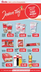 Gazetka promocyjna Famila - Prospekte - Gazetka - ważna od 07.01 do 07.01.2023 - strona 20 - produkty: ACC, apfel, Apfelschorle, Becher, Cap, cappuccino, chia, cin, discount, eis, flasche, frucht, fruchtjoghurt, fruchtsaft, getränk, joghur, joghurt, joghurt mild, latte, latte macchiato, limo, limonade, mac, macchiato, Mett, metten, Mettenden, natur, pizza, Pizzateig, reis, saft, schorle, Skyr, Soße, Ti, tomate, tomaten, wiener