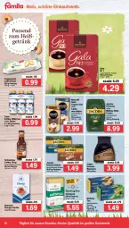 Gazetka promocyjna Famila - Prospekte - Gazetka - ważna od 02.04 do 02.04.2022 - strona 18 - produkty: ACC, bella crema, Cap, cappuccino, chia, cin, coppenrath, espresso, flasche, getränk, jacobs, jacobs krönung, kaffee, latte, latte macchiato, mac, macchiato, melitta, Meßmer, Nescafé, nescafé gold, sahne, Schwartau, tee, Ti